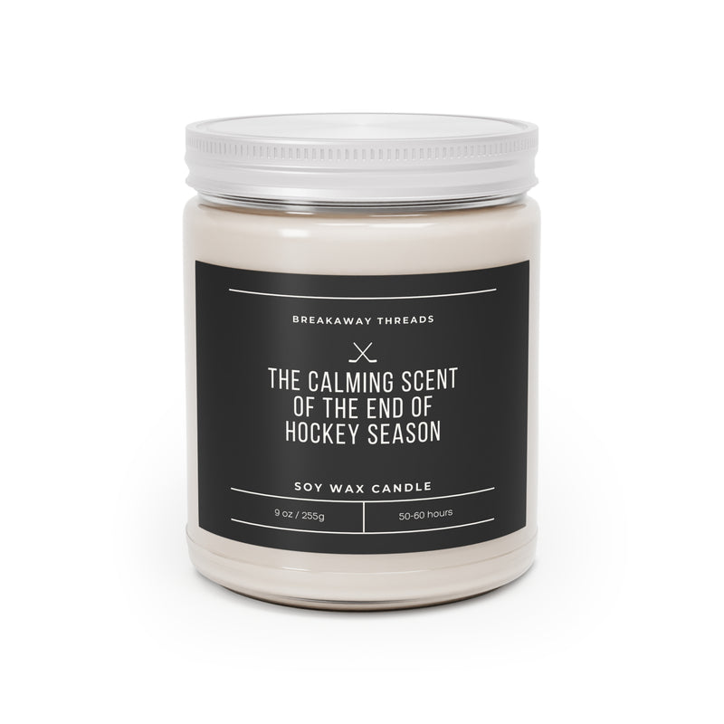 The Calming Scent Of The End Of Hockey Season Scented Candles, 9oz