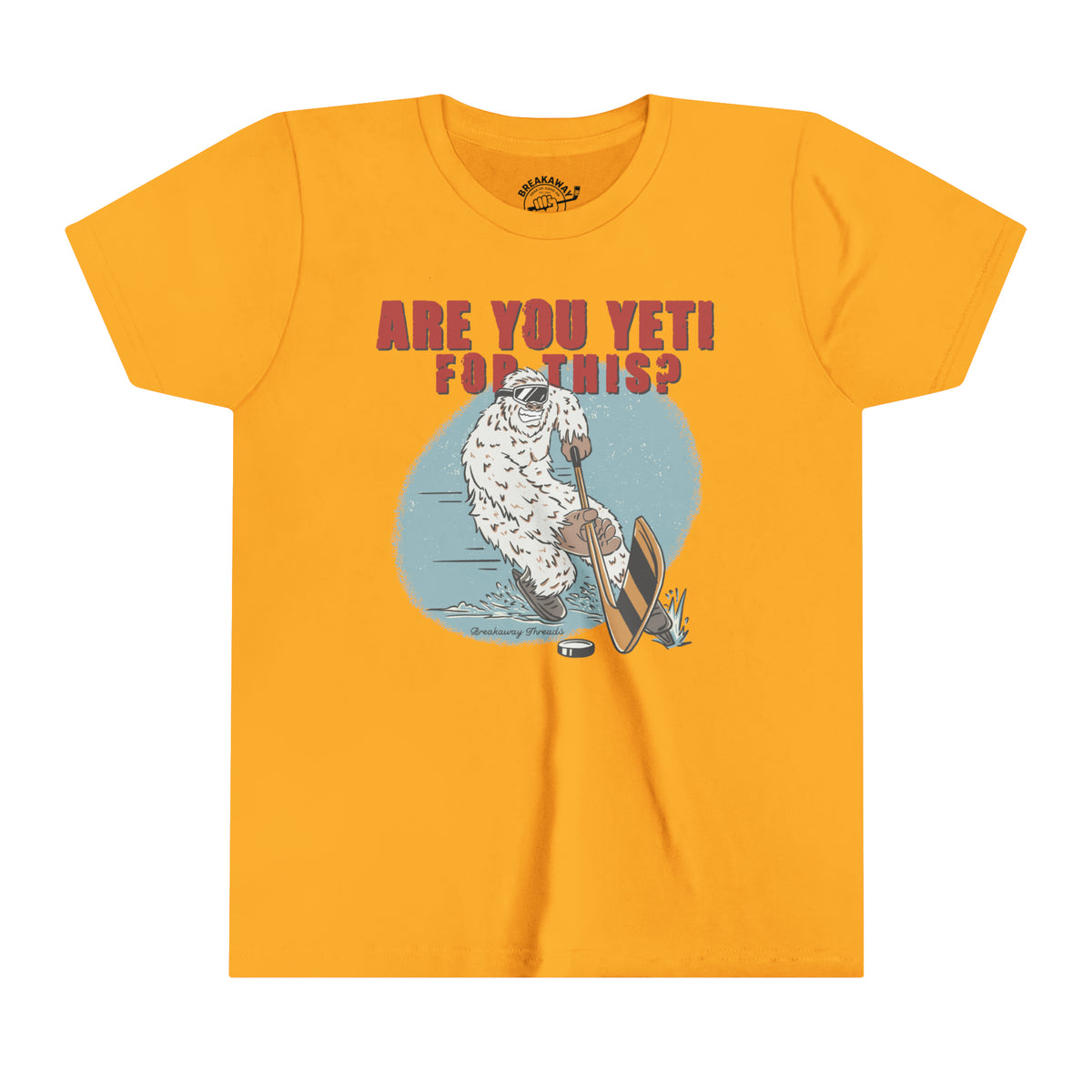 Are You Yeti For This Youth Short Sleeve Tee