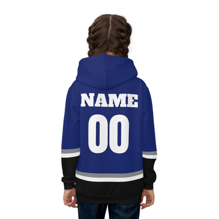 Custom Team Jersey Children's Hoodie (AOP)