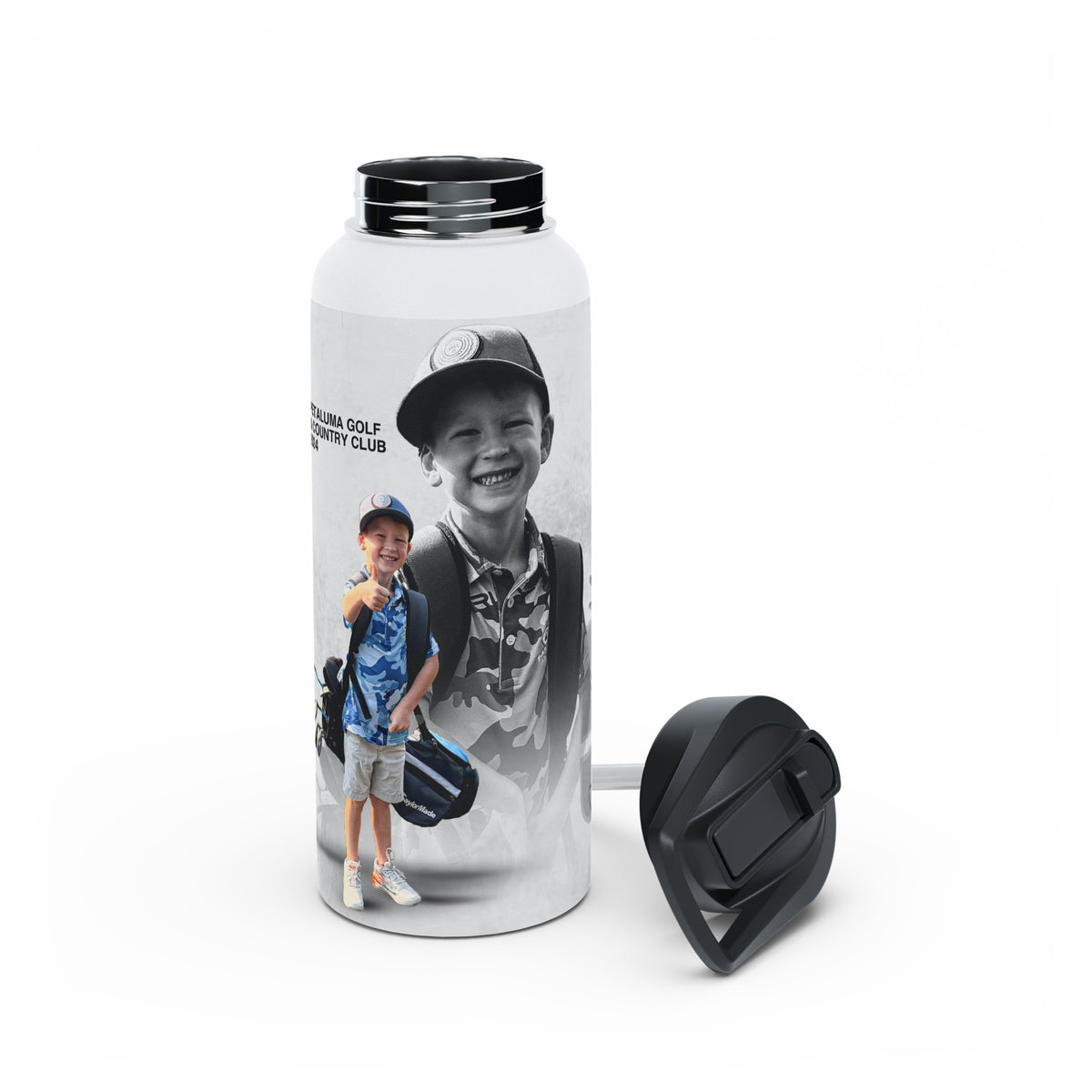 Custom Player Stainless Steel Water Bottle