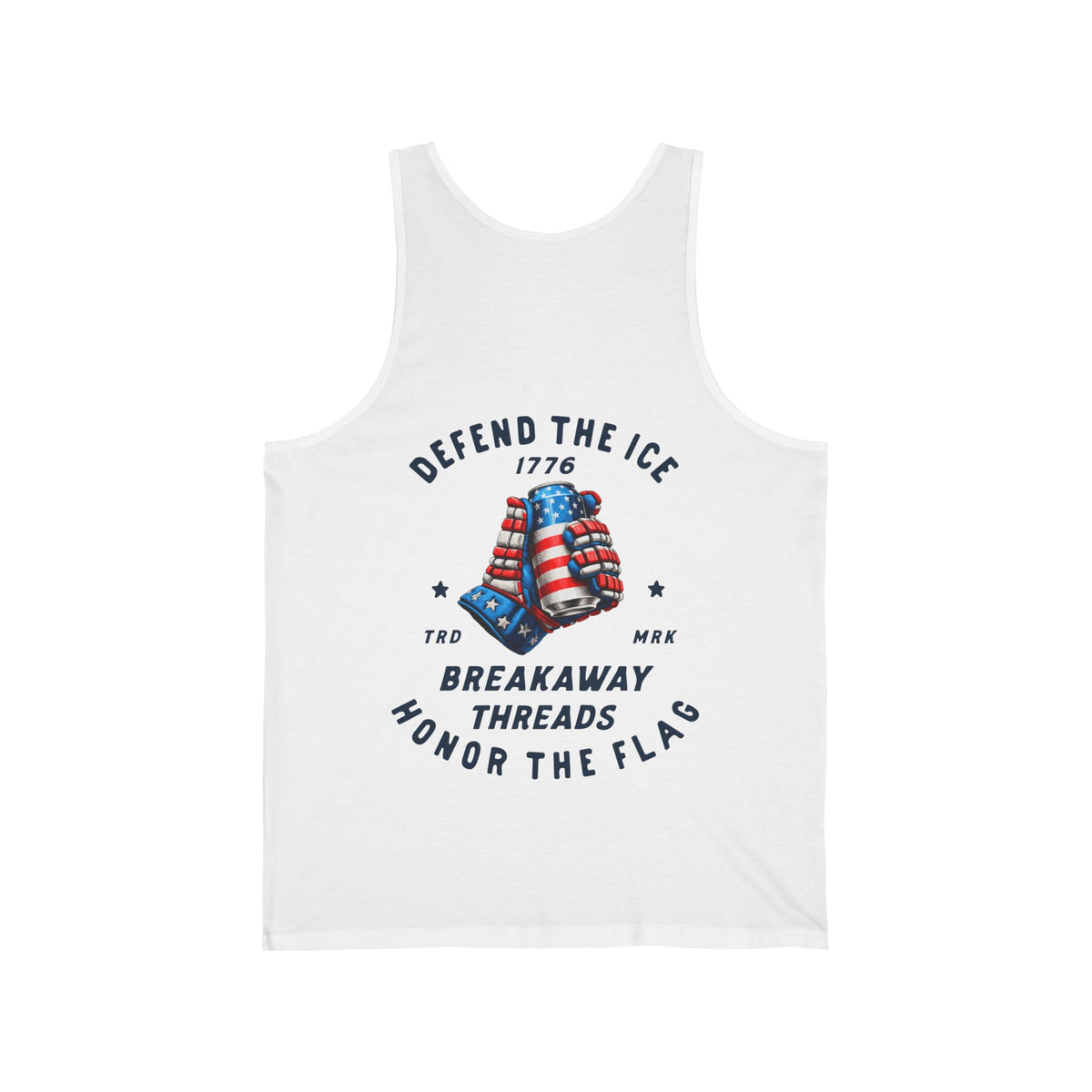 Defend the Ice Honor the Flag Unisex Jersey Tank