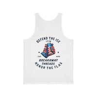 Defend the Ice Honor the Flag Unisex Jersey Tank