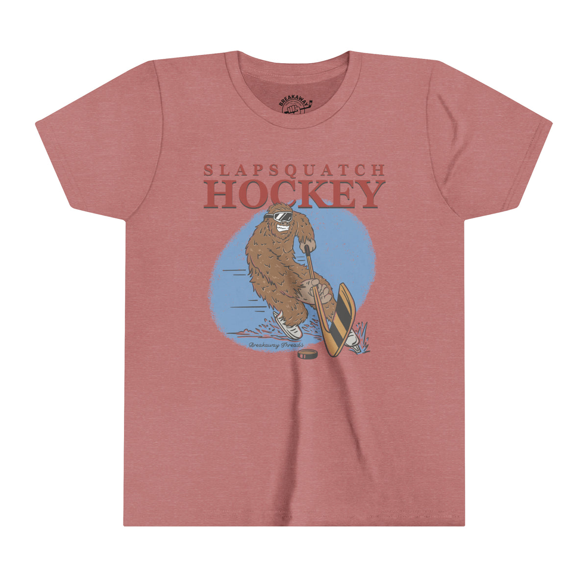 Slapsquatch Hockey Youth Short Sleeve Tee