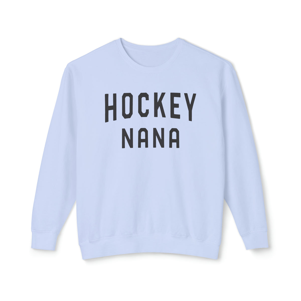 Hockey Nana Comfort Colors Unisex Lightweight Crewneck Sweatshirt