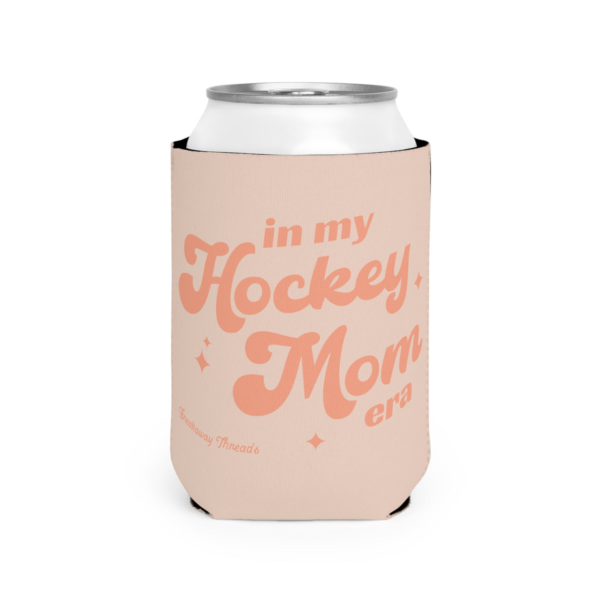 In My Hockey Mom Era Can Cooler Sleeve