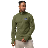 Custom Embroidered Team Logo Quarter Zip Pullover