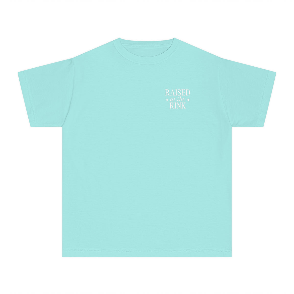 Raised at the Rink Comfort Colors Youth Midweight Tee