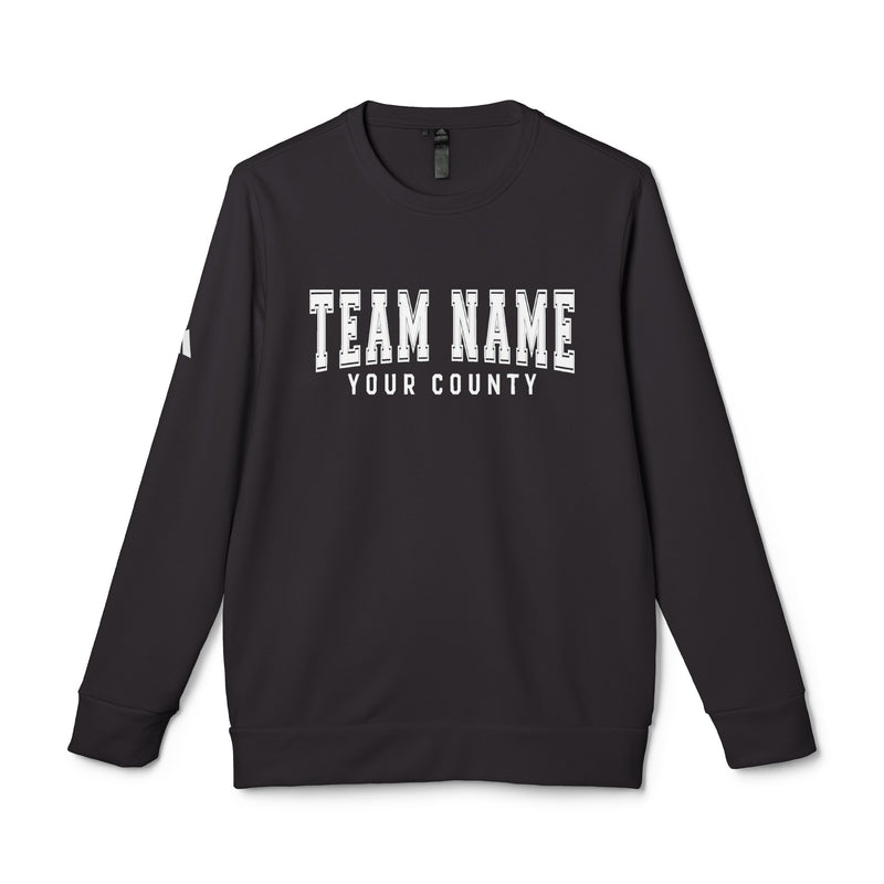 Custom Team Adidas® Unisex Fleece Crewneck Sweatshirt