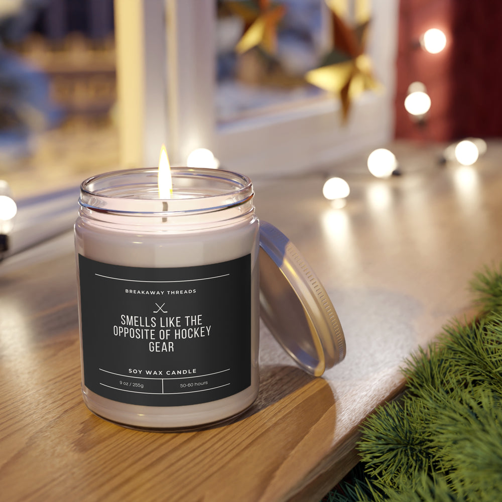 Smells Like The Opposite Of Hockey Gear Scented Candles, 9oz