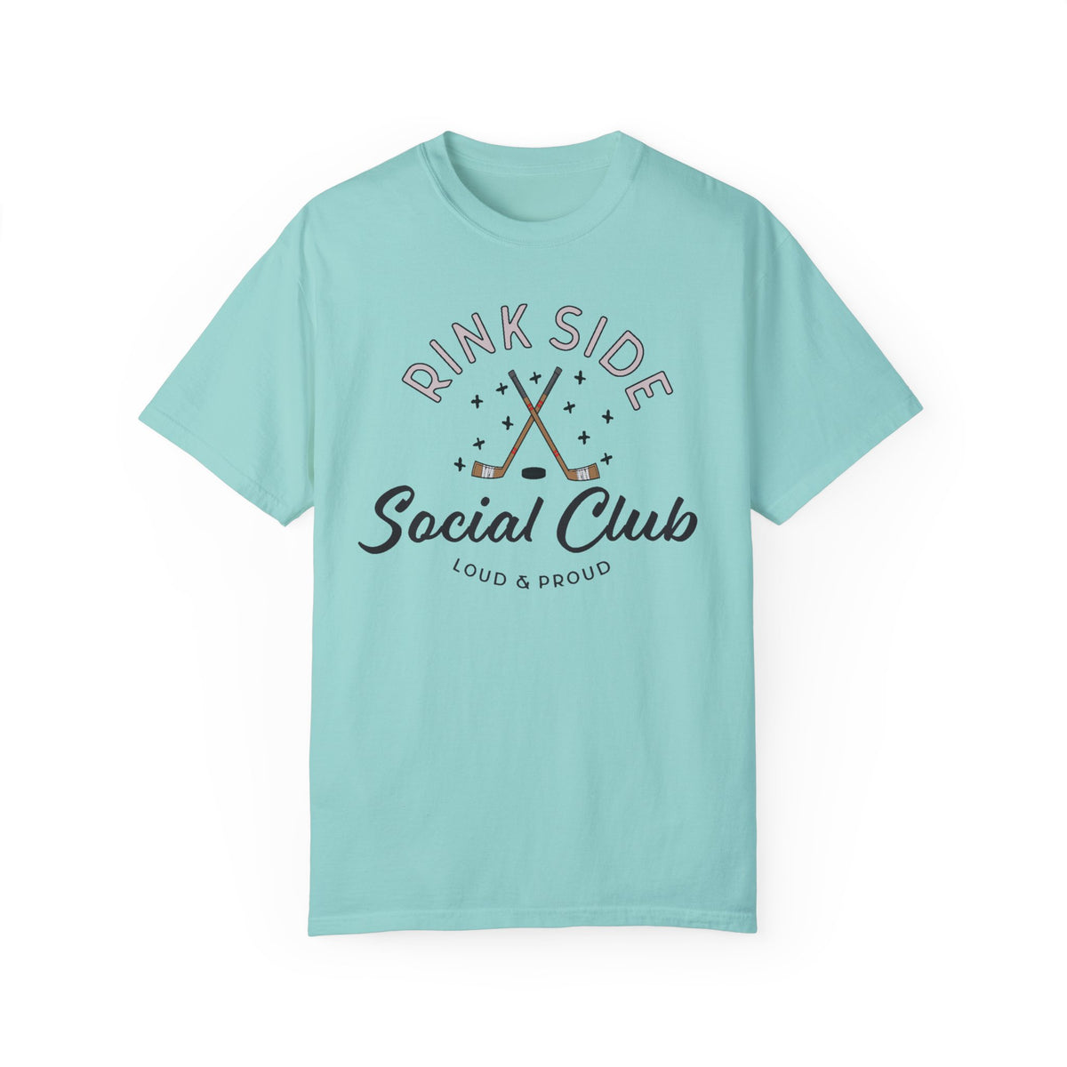 Rinkside Social Club Comfort Colors Unisex Garment-Dyed T-shirt