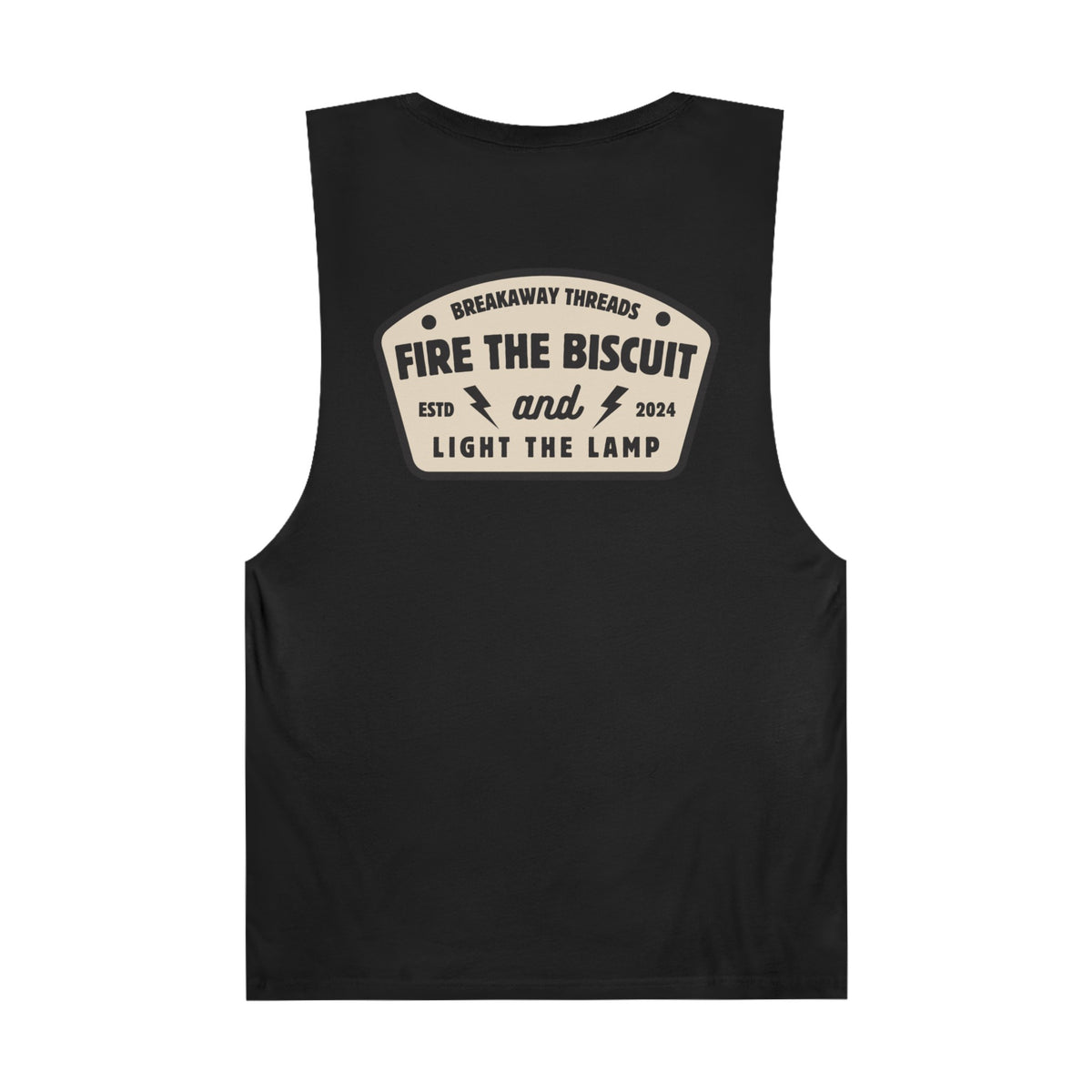 Fire the Biscuit and Light the Lamp AS Colour Unisex Barnard Tank