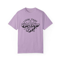 Livin' That Hockey Mom Life Comfort Colors Unisex Garment-Dyed T-shirt