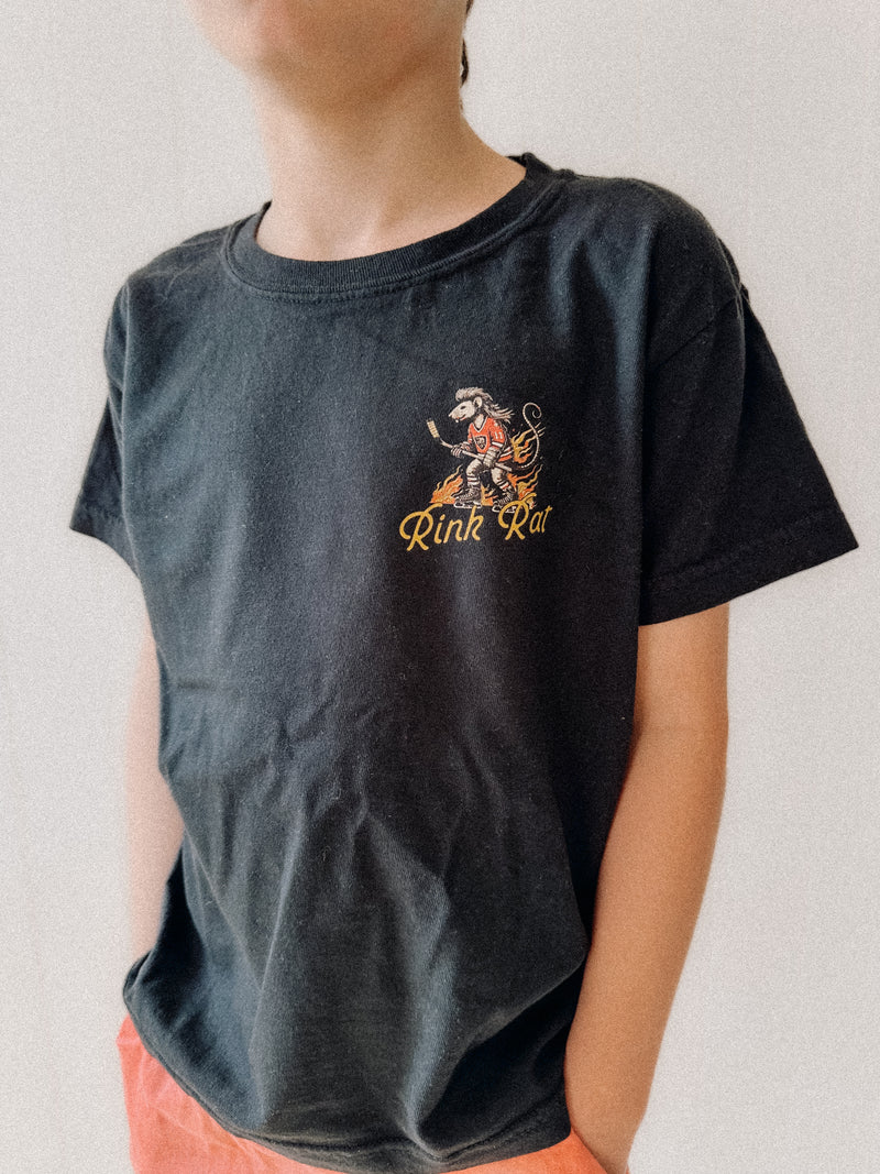 Rink Rat Comfort Colors Youth Midweight Tee