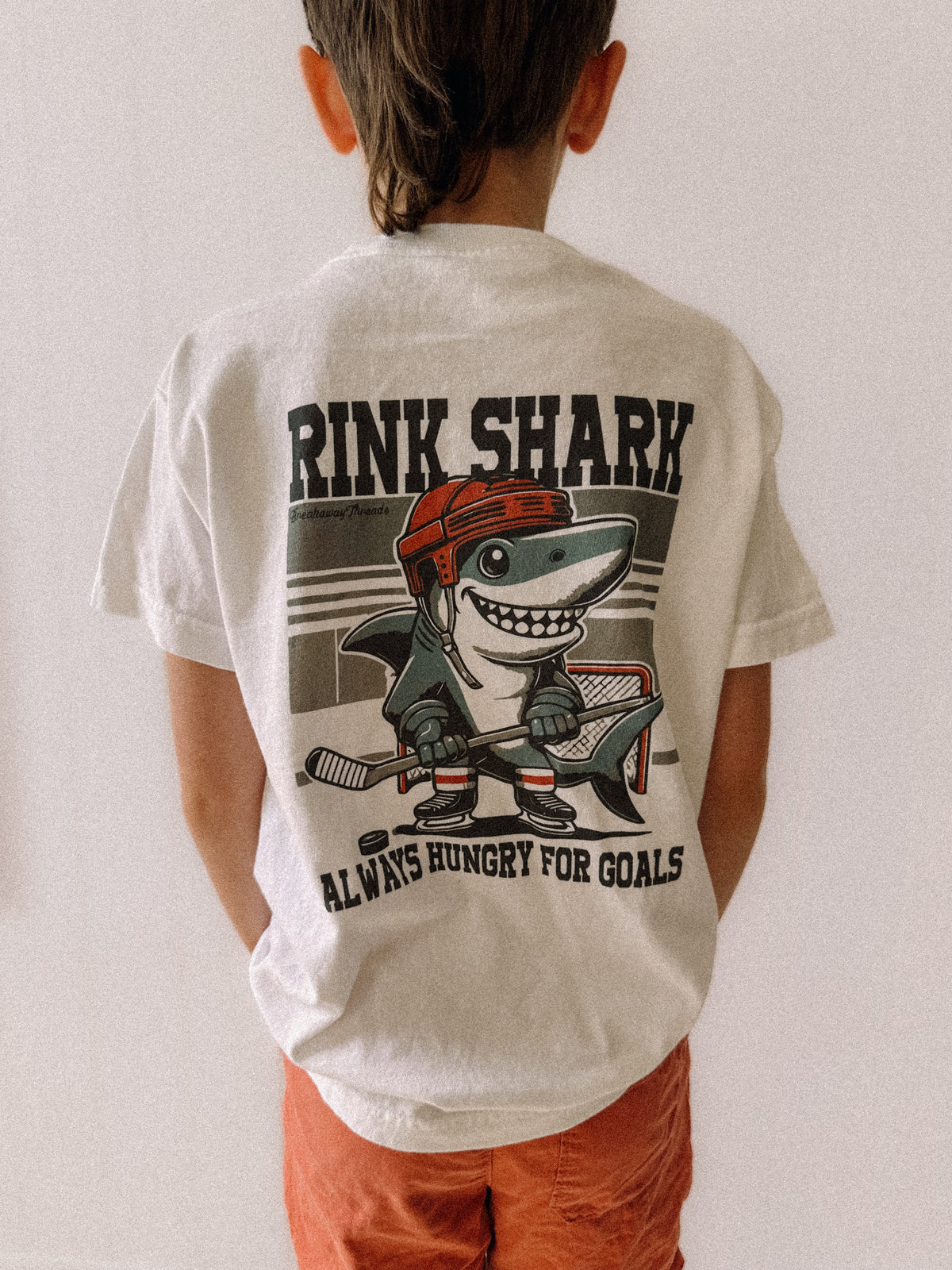 Rink Shark Comfort Colors Youth Midweight Tee