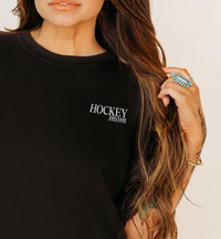 Custom Hockey Mom Comfort Colors Unisex Garment-Dyed T-shirt