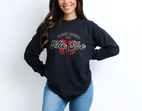 Fight Night At The Joe Unisex Garment-dyed Long Sleeve T-Shirt