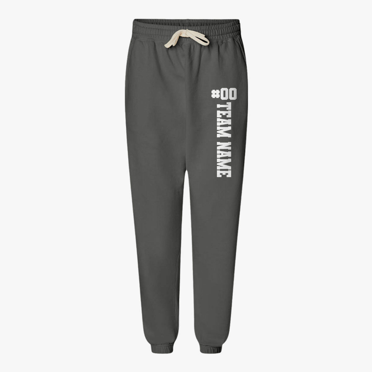 Custom Player Joggers Unisex Garment-Dyed Lightweight Fleece Sweatpants