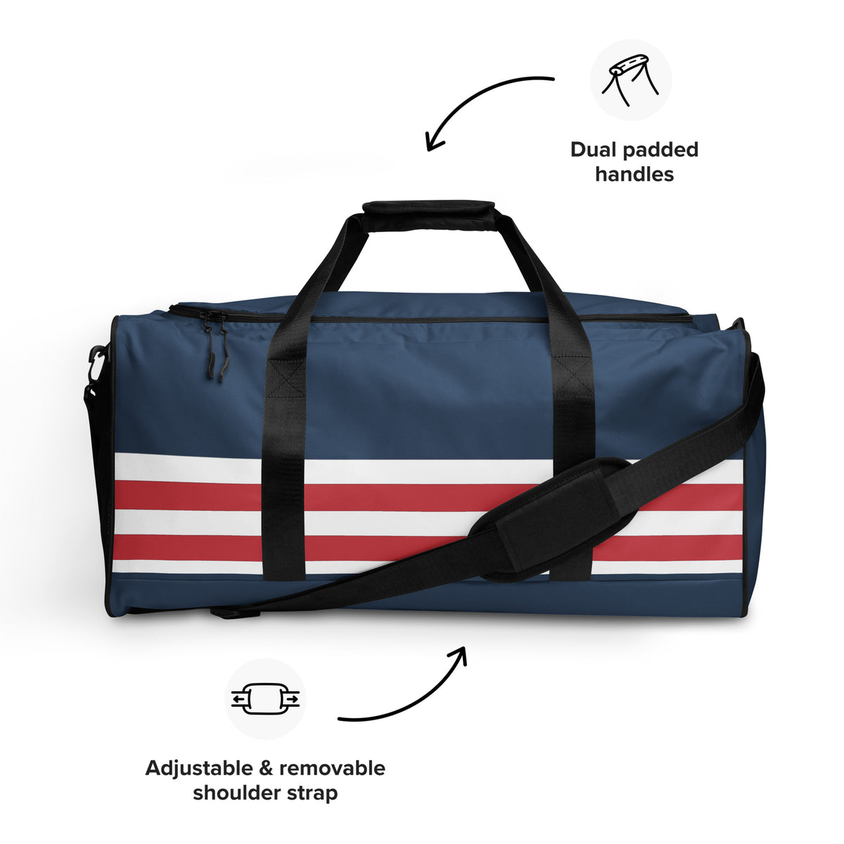 Patriotic Breakaway Threads Duffle bag