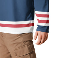 Patriotic Breakaway Threads Recycled Hockey Fan Jersey