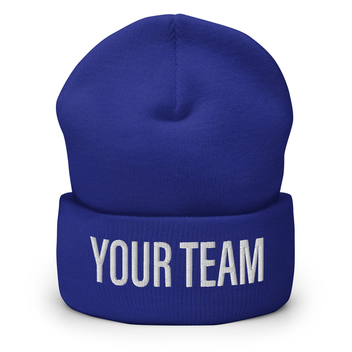 Custom Team Cuffed Beanie